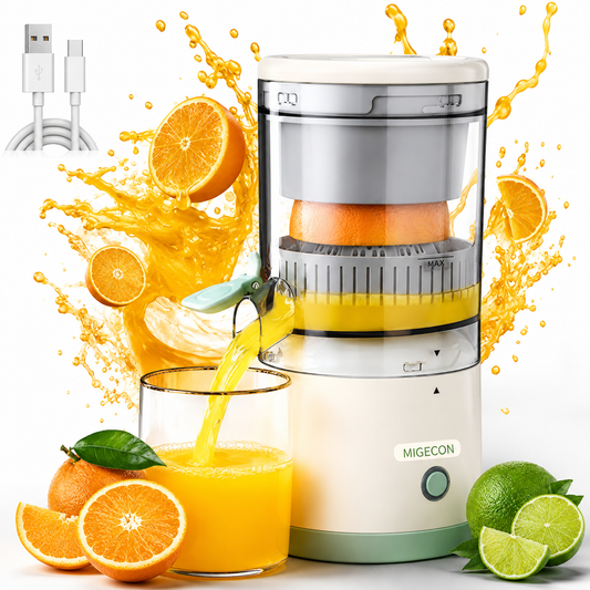 Electric Orange Juicer Machine, Wireless Citrus Press Juicer, Manual Mosambi Juice Maker